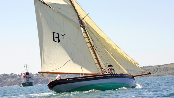 Cornubia rebuilt and sailing